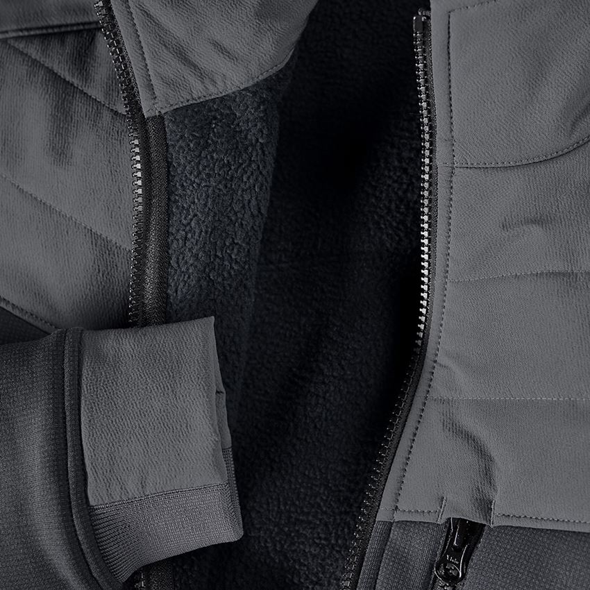 Pracovné bundy: thermaflor bunda e.s.dynashield + grafitová/cementová 2