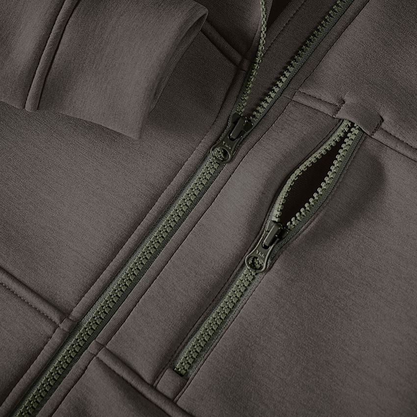 Pracovné bundy: Bunda s kapucňou e.s.dynashield climafoam + tymiánová melanž 2