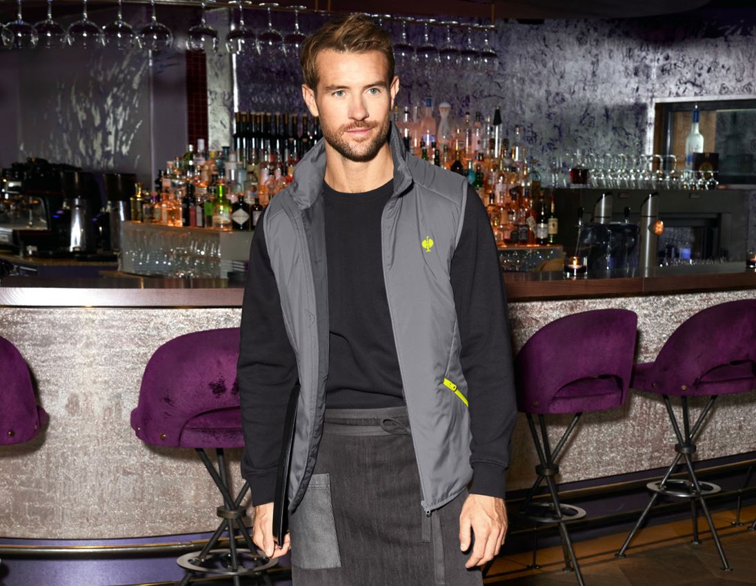 Vesty: Vesta e.s.trail + čadičovo sivá/acidová žltá 3