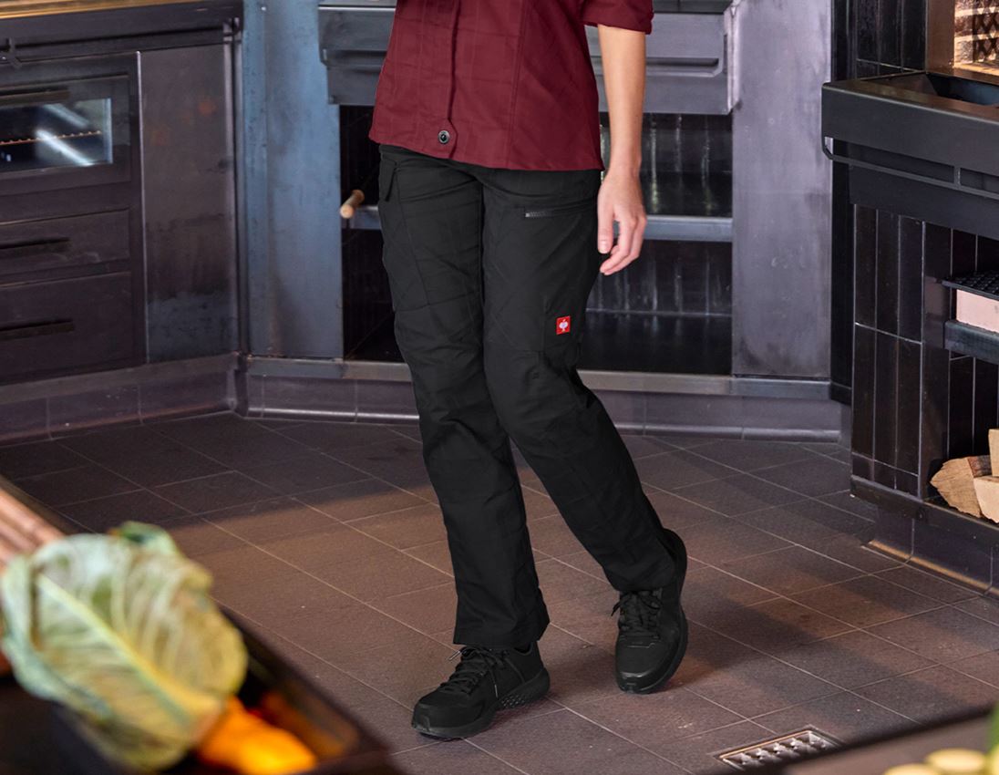 Pracovné nohavice: Pracovné nohavice e.s. pocket, dámske + čierna 1