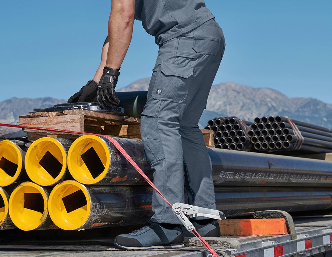 Pracovné nohavice: Pracovné nohavice e.s.iconic + oxidová modrá 2