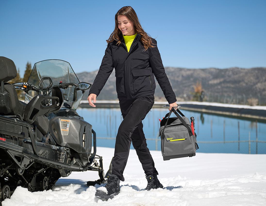 Pracovné nohavice: Hybridná funkčné nohavice e.s.trail, dámske + čierna 5