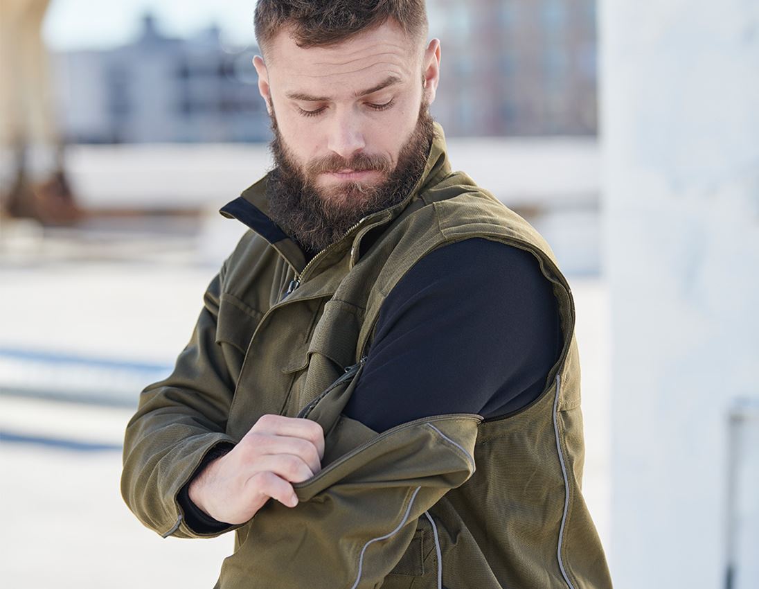 Pracovné bundy: Pracovná bunda e.s.prestige + olivová 1