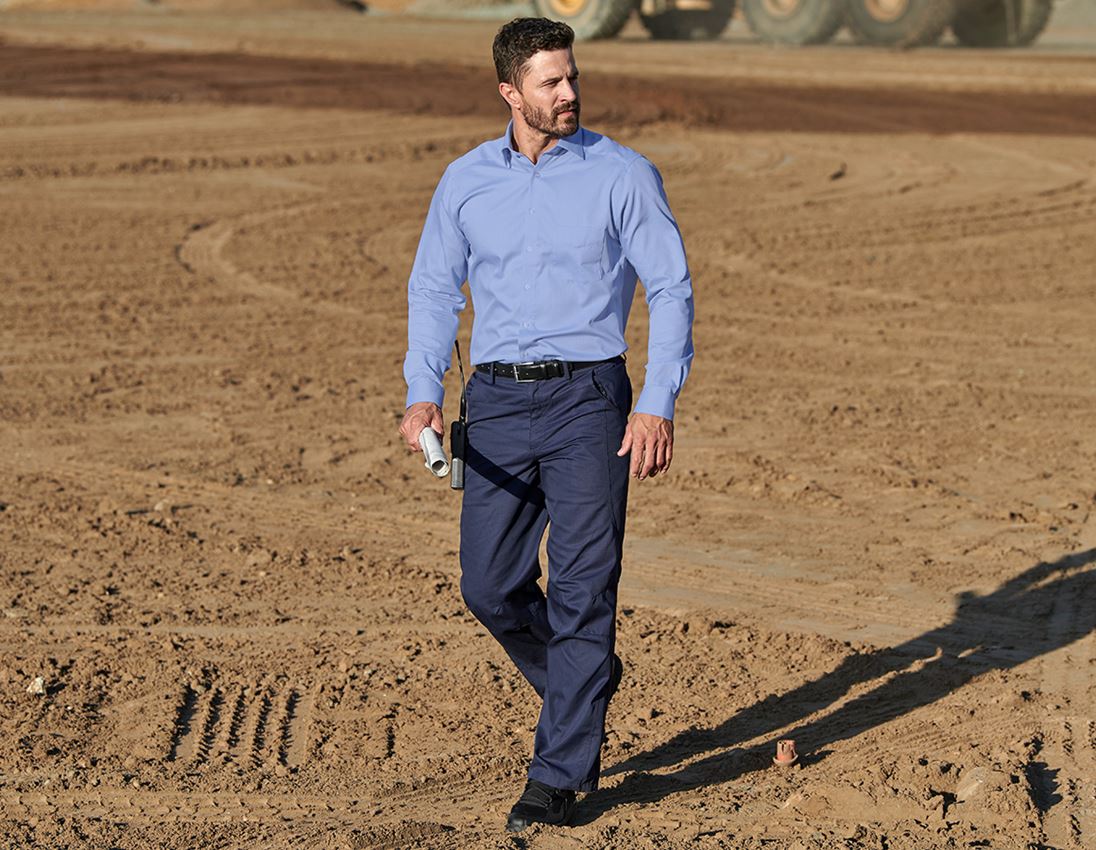 Pracovné nohavice: Servisné nohavice e.s.active + tmavomodrá 1