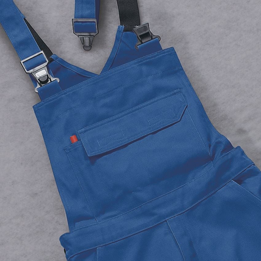 Pracovné nohavice: Nohavice s náprsenkou STONEKIT Aalborg + nevadzovo modrá 2