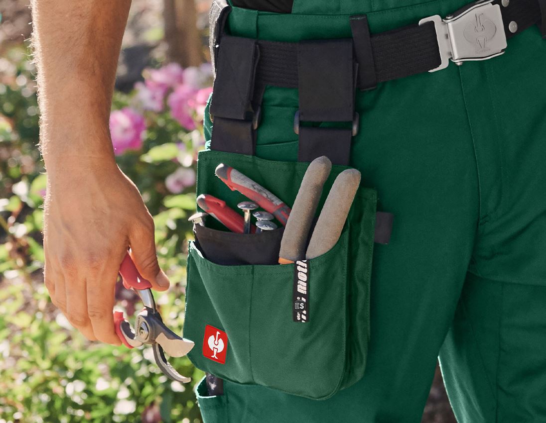 Doplnky: Pracovná brašna e.s.motion + zelená/čierna