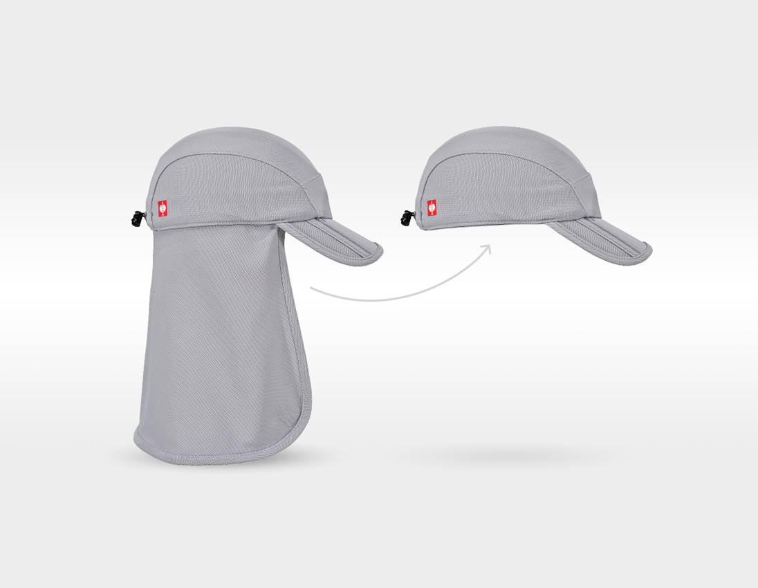 Doplnky: Funkčná čiapka e.s. UV + platinová/antracitová 4