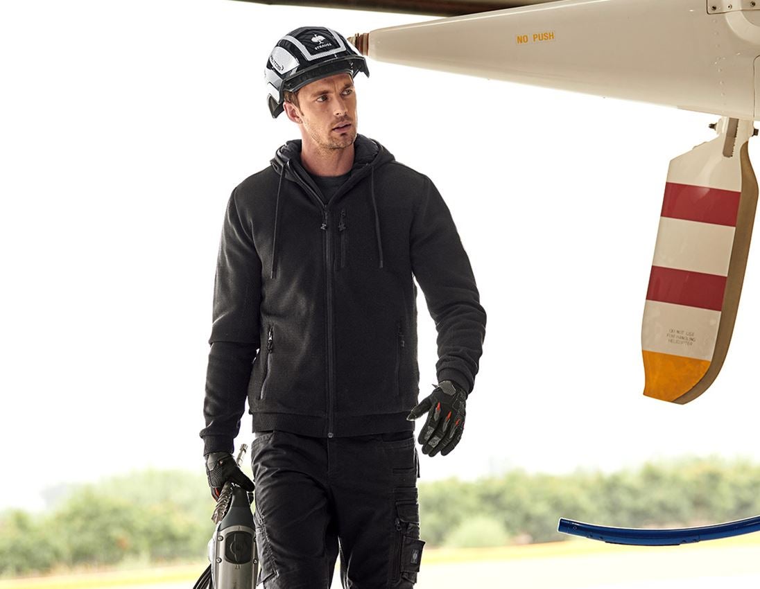 Ochranné prilby: Pracovná prilba e.s. Protos® + čierna/biela 1