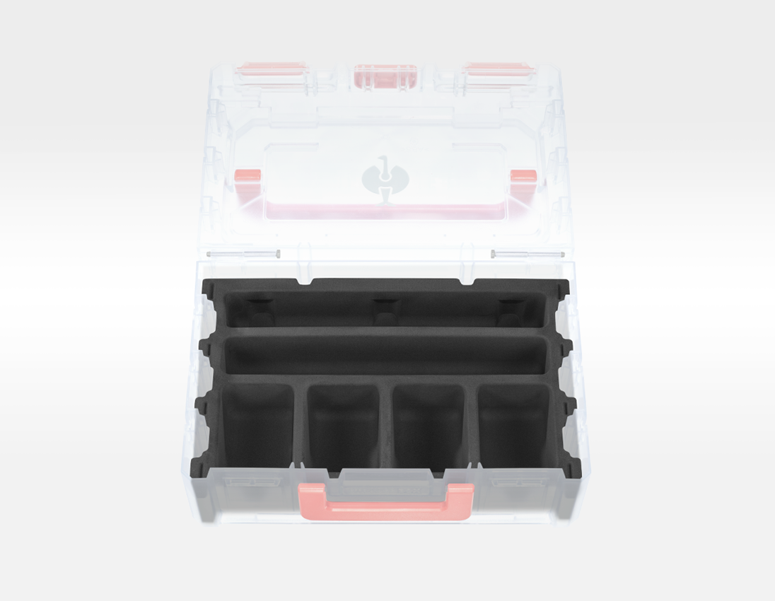 Systém STRAUSSbox: STRAUSSbox small tool insert, 6-priečinky