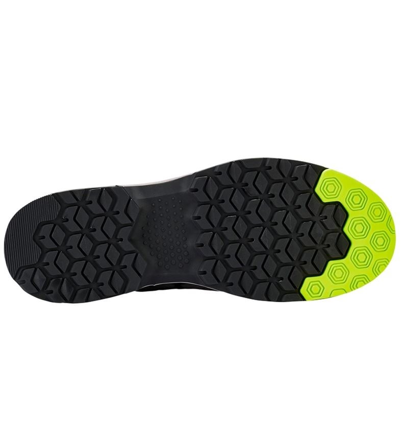 S1: S1 bezpečnostné poltopánky e.s. Zembra + perlová sivá/výstražná žltá 4