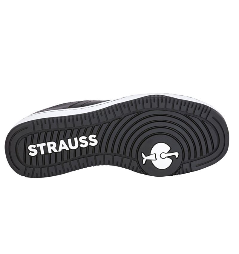 S1: S1 Bezpečnostná obuv e.s. Philly low + čierna/biela 9