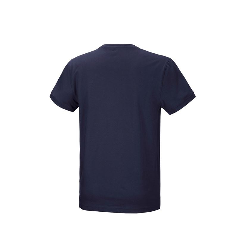 Tričká, pulóvre a košele: Tričko e.s. cotton stretch + tmavomodrá 6