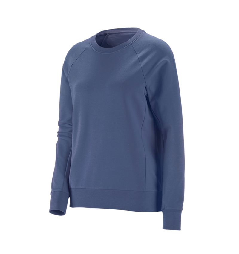 Tričká, pulóvre a košele: Mikina e.s. cotton stretch, dámska + kobaltová 2