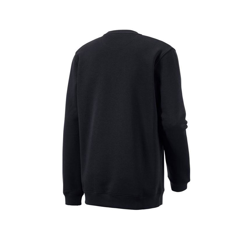 Tričká, pulóvre a košele: e.s. Mikina poly cotton, long fit + čierna 4