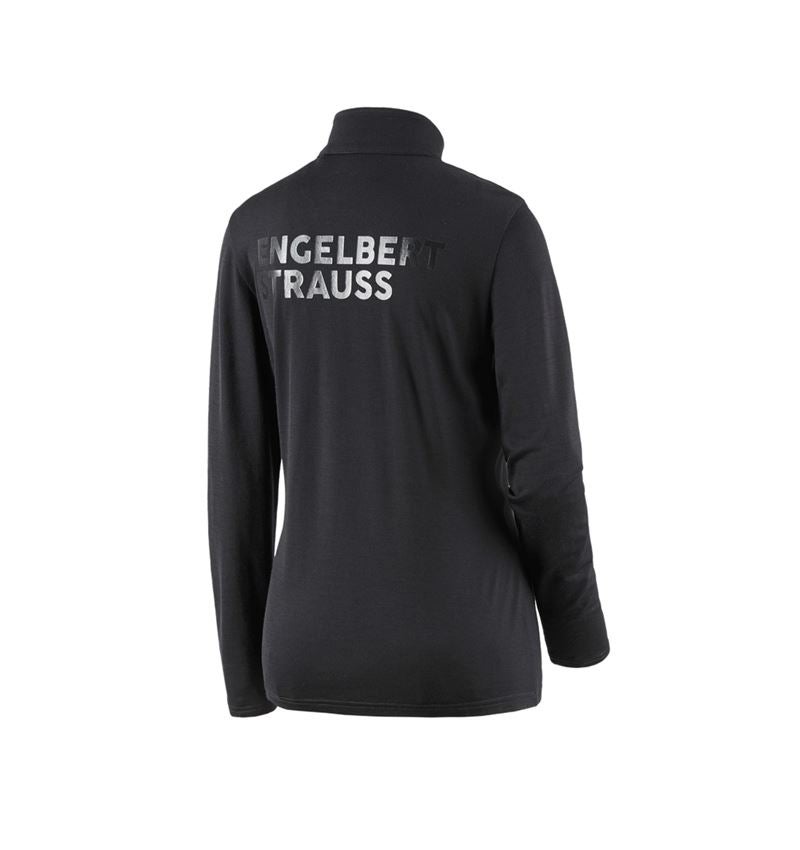 Tričká, pulóvre a košele: Sveter Merino e.s.trail, dámska + čierna 3