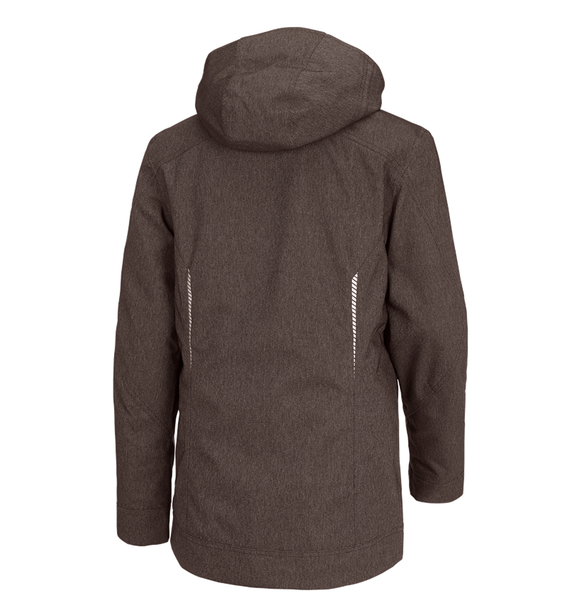 Pracovné bundy: Funkčná bunda e.s.motion denim + gaštanová 3