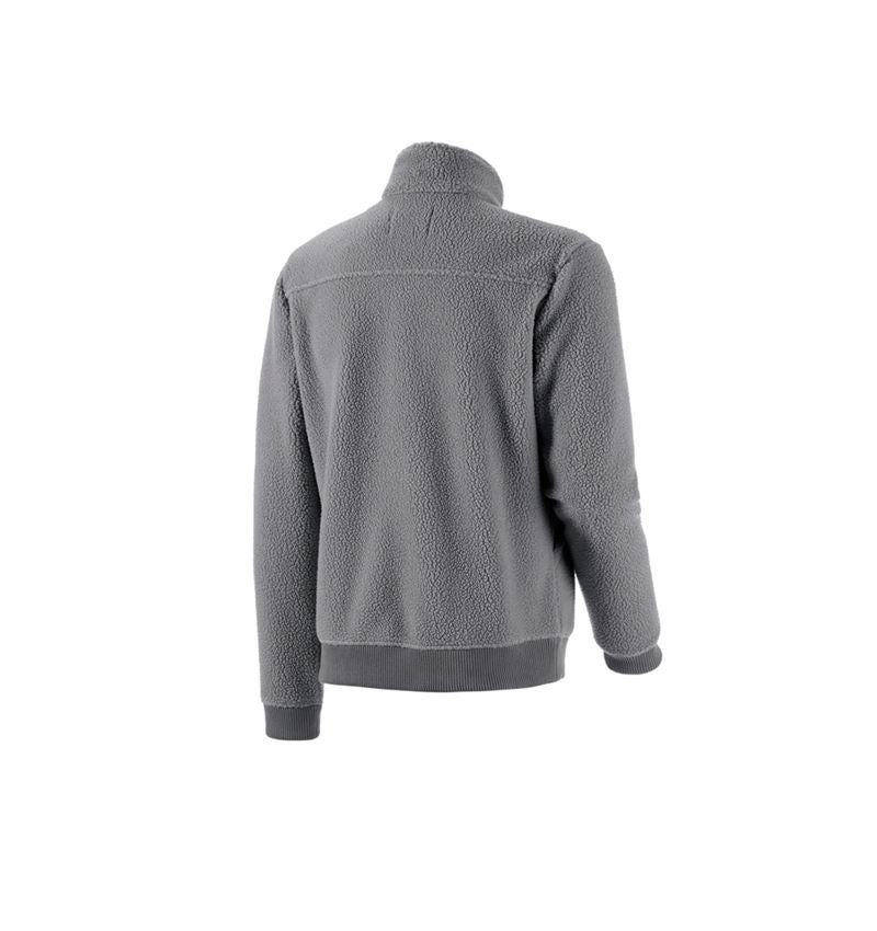 Pracovné bundy: Bunda s umelou kožušinou e.s.vintage + cínová 3