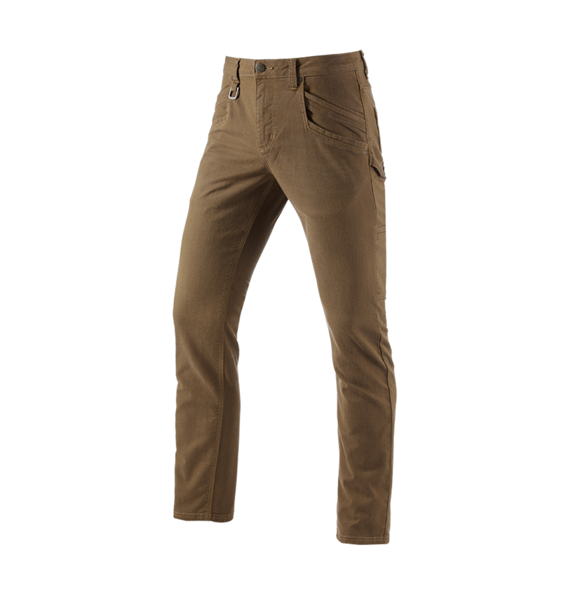 Pracovné nohavice: Nohavice s viacerými vreckami e.s.vintage + sépiová 4