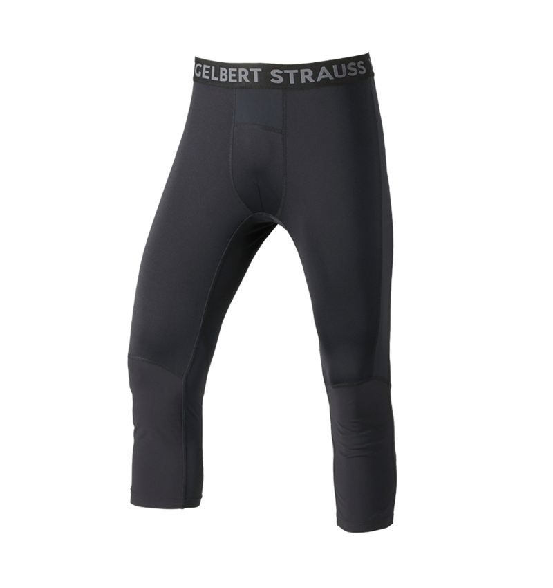 Pracovné nohavice: e.s. 3/4 pracovné tights + čierna 5