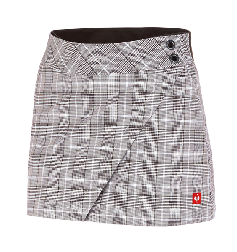 Šaty | Sukne: Profesionálna sukňa e.s.fusion + gaštanová/biela 3