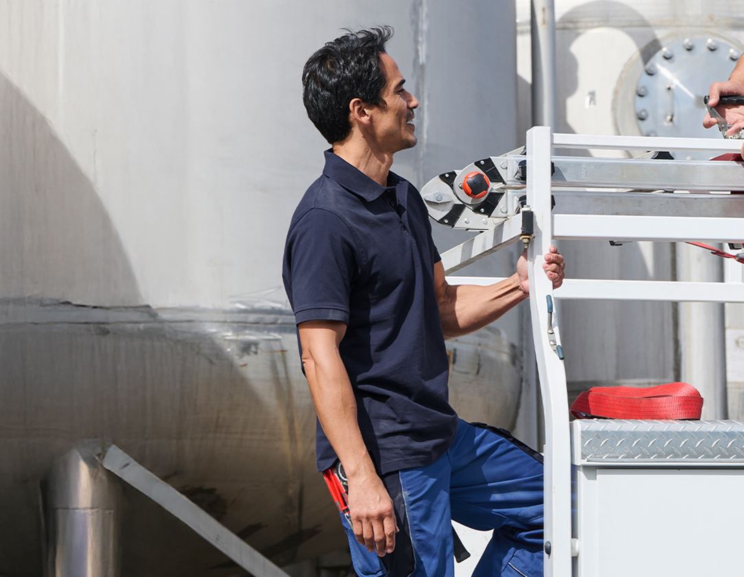 Témy: Polo tričko e.s. cotton + tmavomodrá 2