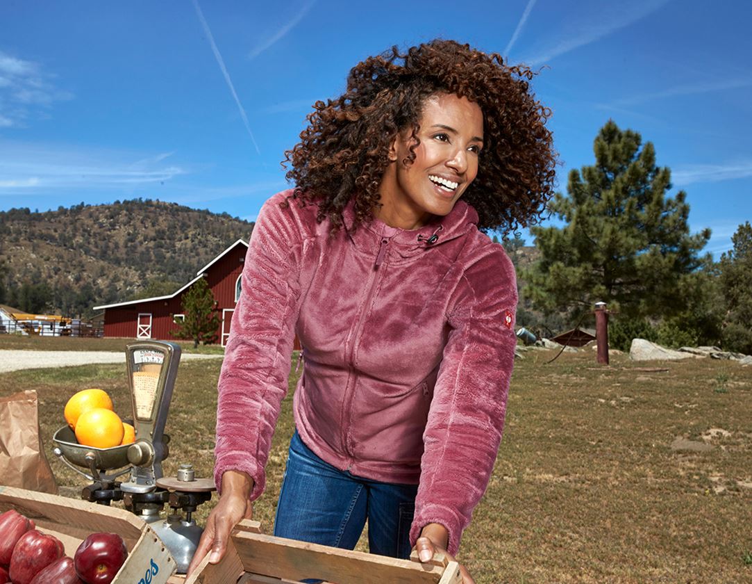Pracovné bundy: Bunda na zips e.s. Highloft, dámska + staroružová 1