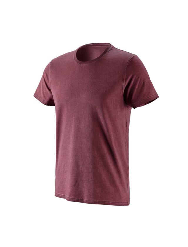 Tričká, pulóvre a košele: e.s. Tričko vintage cotton stretch + rubínová vintage 3