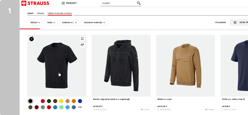 požadovaný dizajn od 1 kusa 