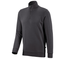 e.s. ZIP-sweatshirt poly cotton