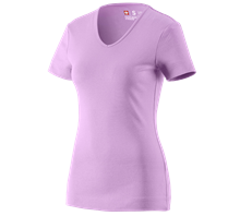 e.s. T-shirt cotton V-Neck, ladies'