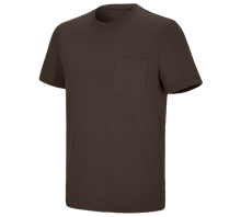 e.s. T-shirt cotton stretch Pocket