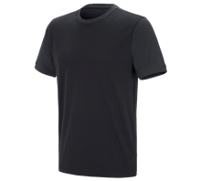e.s. T-shirt cotton stretch bicolor
