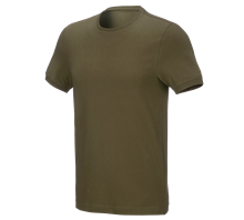 e.s. T-shirt cotton stretch, slim fit