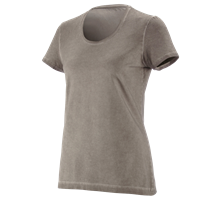 e.s. T-Shirt vintage cotton stretch, ladies'
