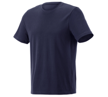 e.s. Piqué-T-shirt cotton light