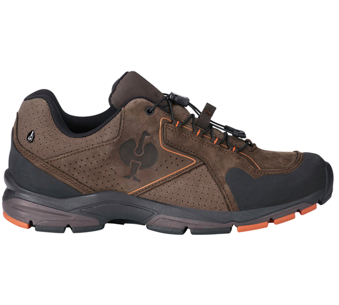 Main view, Work Shoes, O2 Work shoes e.s. Minkar Leder II, bark/copper