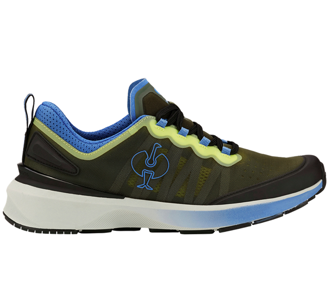 Main view, Work Shoes, O1 Work shoes e.s. Gambela, junipergreen/lilyblue