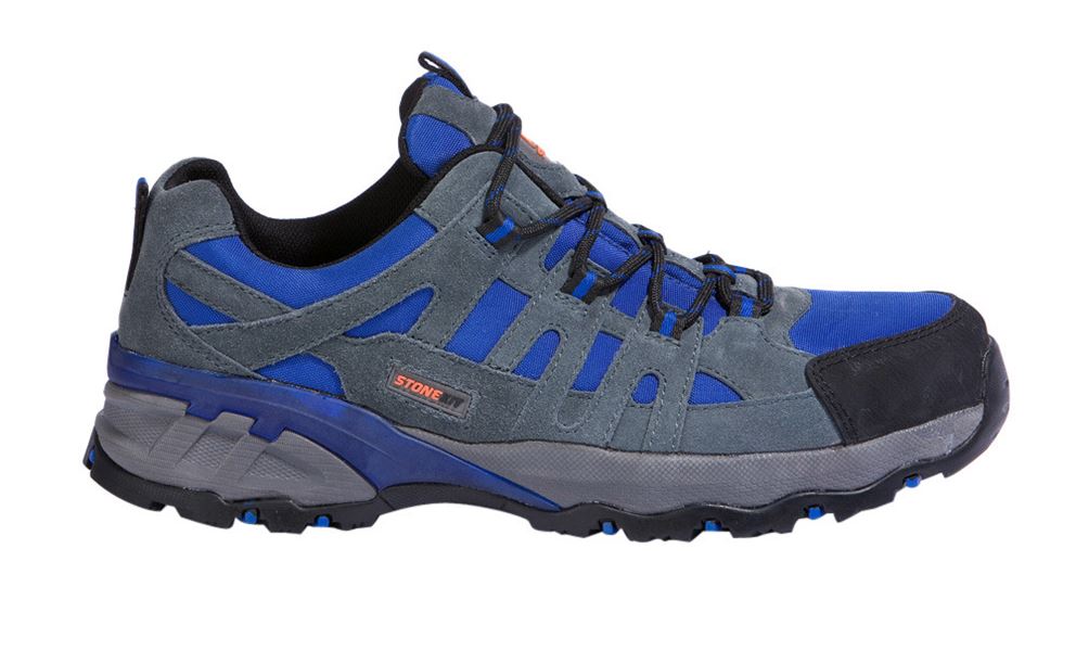 Main view, Footwear, STONEKIT S1P Safety shoes Verona, grey/blue