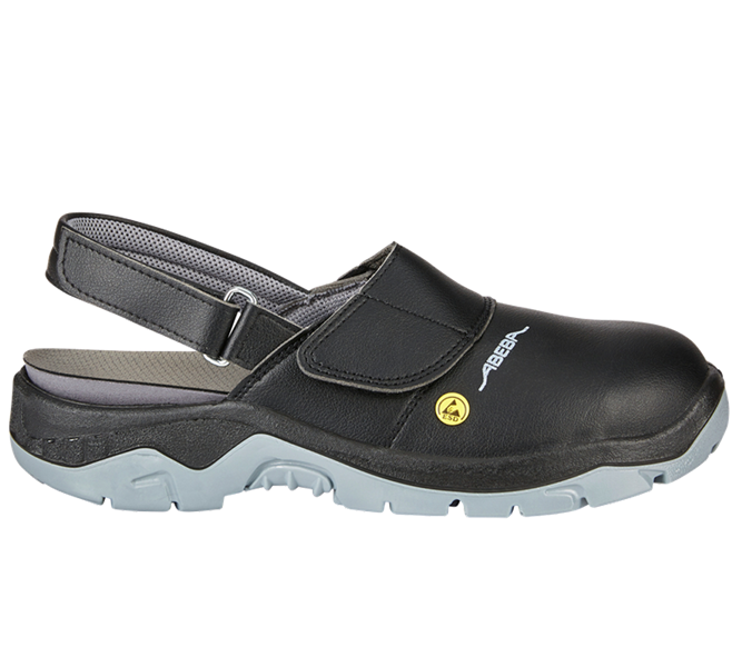 Main view, SB, ABEBA SB Safety shoes Samos, black