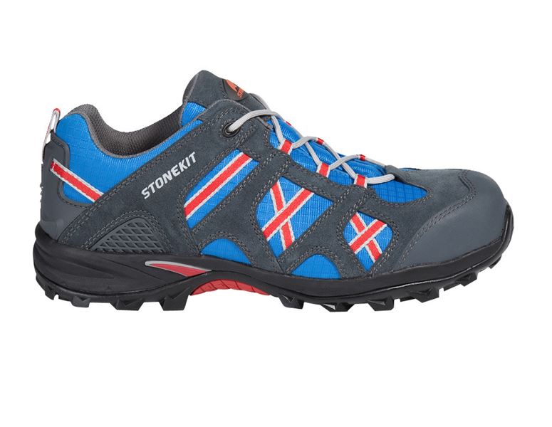 Main view, S1, STONEKIT S1 Safety shoes Portland, cement/blue