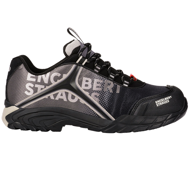 Main view, S1, e.s. S1 Safety shoes Merak, black/grey/silver
