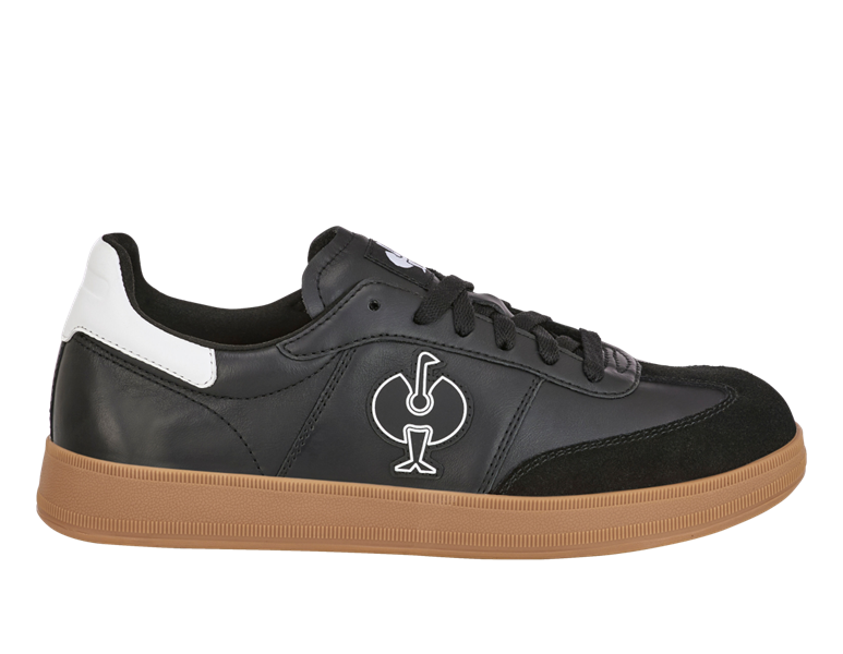 Main view, S1, S1 Safety shoes e.s. Brooklyn low, black/white