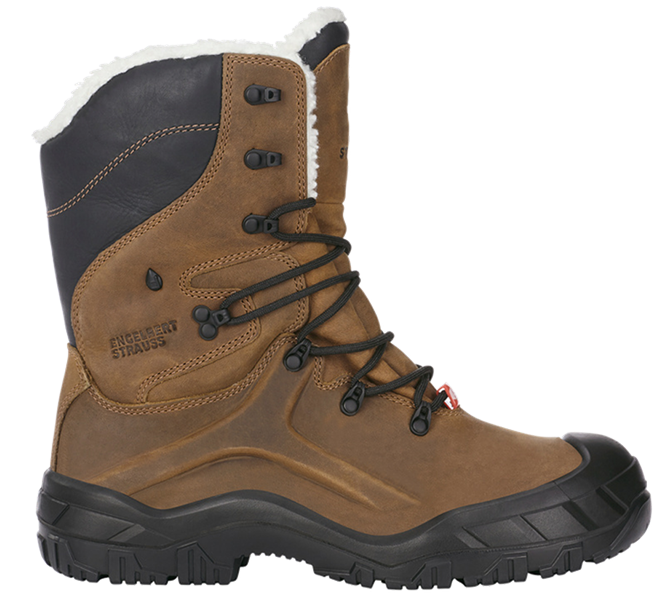 Main view, S3, S3 Safety boots e.s. Okomu high, brown