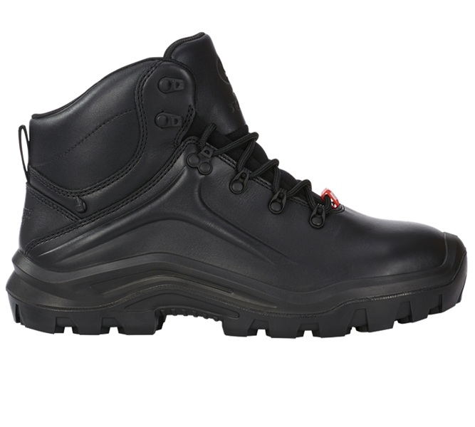 Main view, Footwear, e.s. S3 Safety boots Cebus mid, black