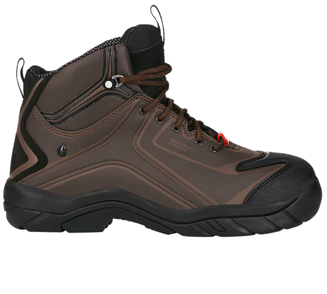Main view, S3, e.s. S3 Safety shoes Kajam, chestnut/hazelnut
