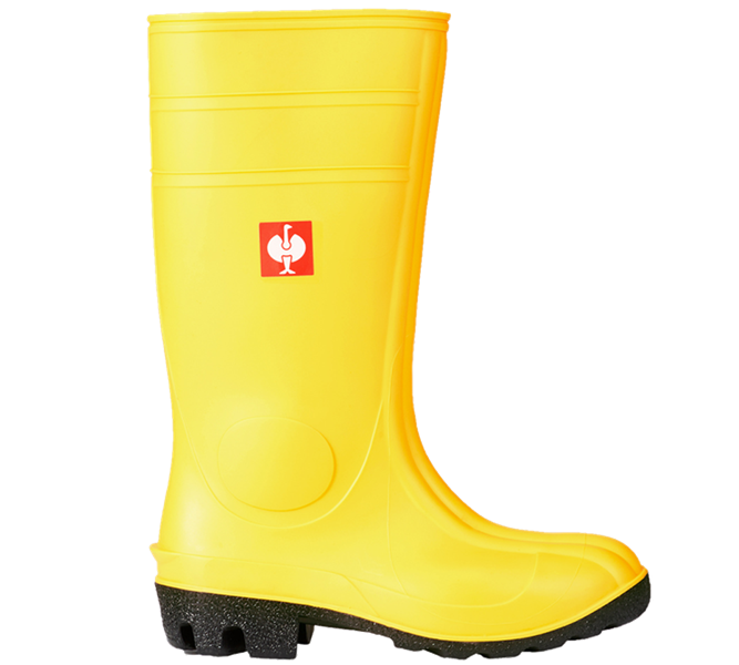 Main view, Safety Boots | Safety Wellingtons, S5 Safety boots, yellow