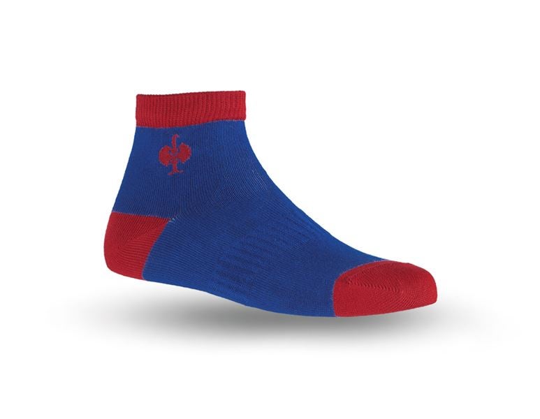 Main view, For the little ones, e.s. Allround socks Classic light/mid, children's, royalblue/fiery red