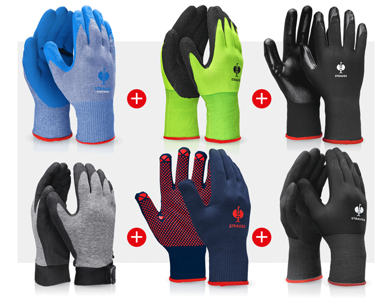 Main view, Gloves, Gloves – professional set coating