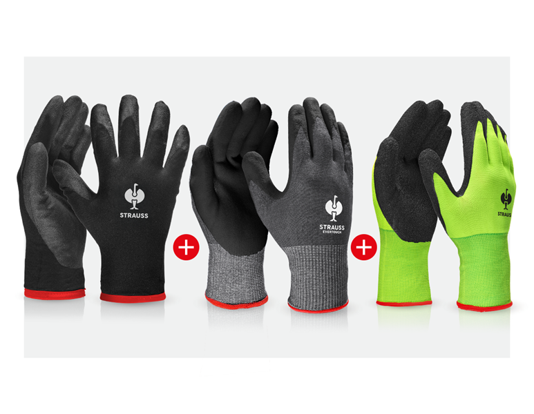 Main view, Personal Protection, Glove set grip