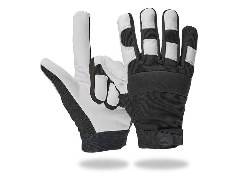 Main view, Personal Protection, Full leather assembly gloves Ice